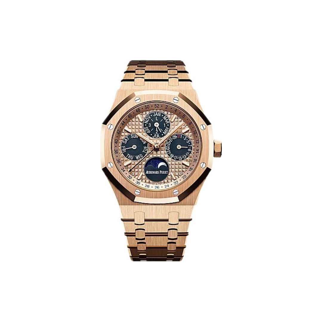 IMG_2442 AUDEMARS PIGUET ROYAL OAK 26584OR ROSE DIAL 41MM - Image 1