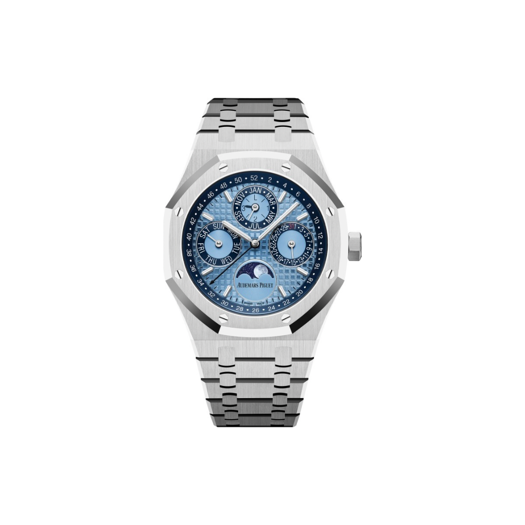 IMG_2447 AUDEMARS PIGUET ROYAL OAK 26574PT ICE-BLUE DIAL 41MM - Image 1