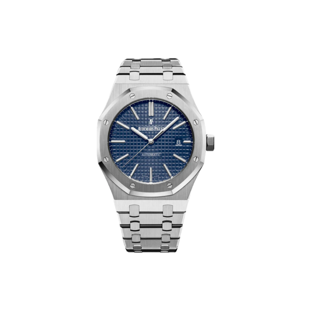 IMG_2450 AUDEMARS PIGUET ROYAL OAK15400ST BLUE DIAL 41MM - Image 1