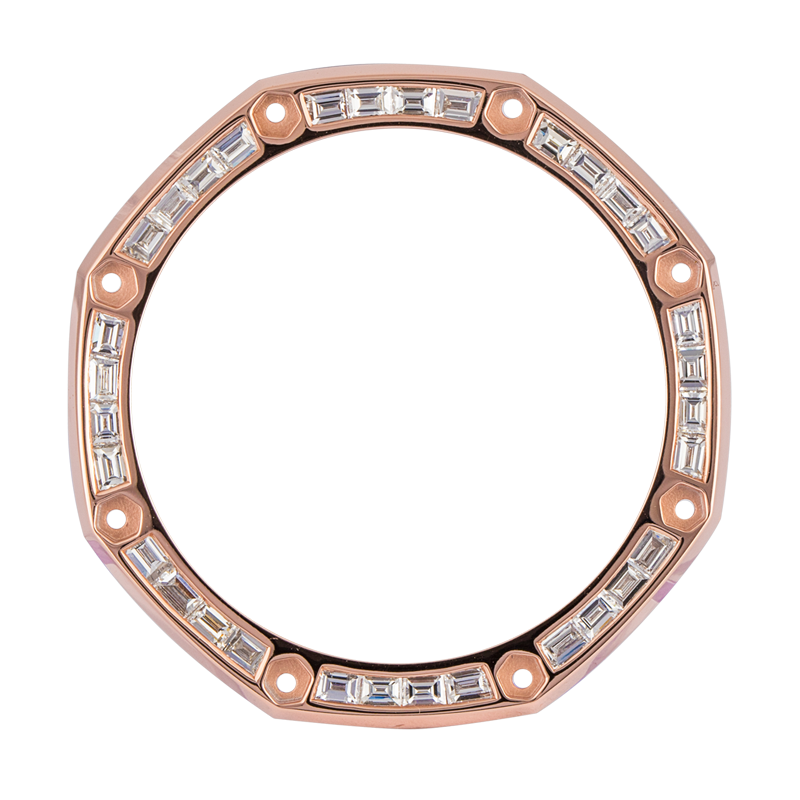 Custom Rose Gold Bezel for Audemars Piguet Royal Oak Offshore 44mm - Image 1