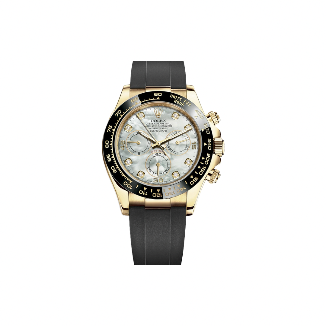 IMG_1970 ROLEX DAYTONA 116518LN YELLOW PEARL DIAL 40MM - Image 1