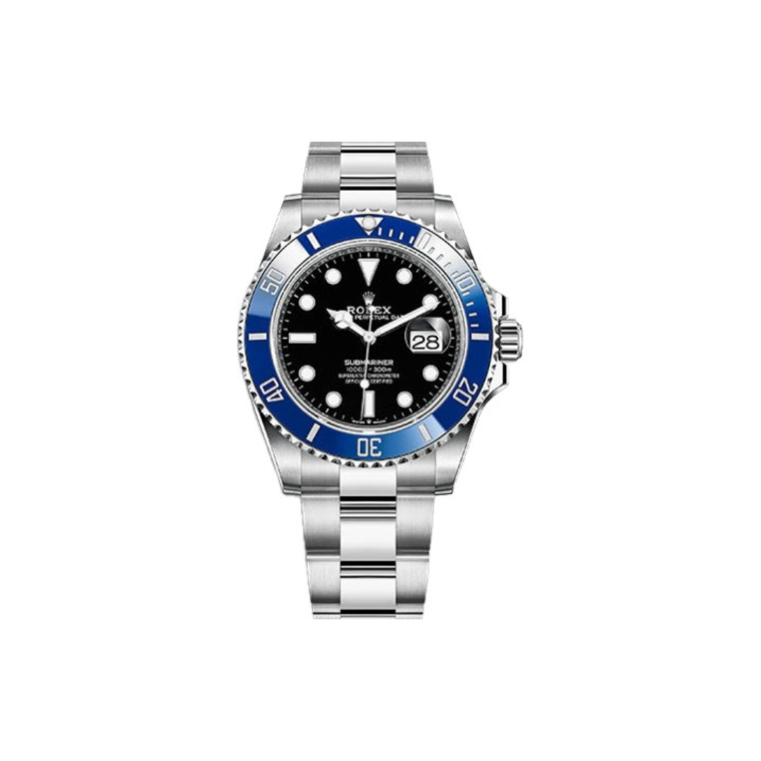 IMG_2249 ROLEX SUBMARINER DATE 126619LN BLUE BEZEL BLACK DIAL 41MM - Image 1