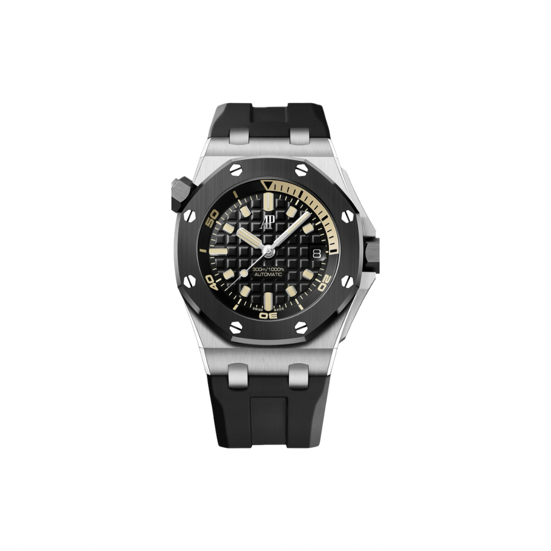 IMG_2393 AUDEMARS PIGUET DIVER 15720 BLACK DIAL 42MM - Image 1