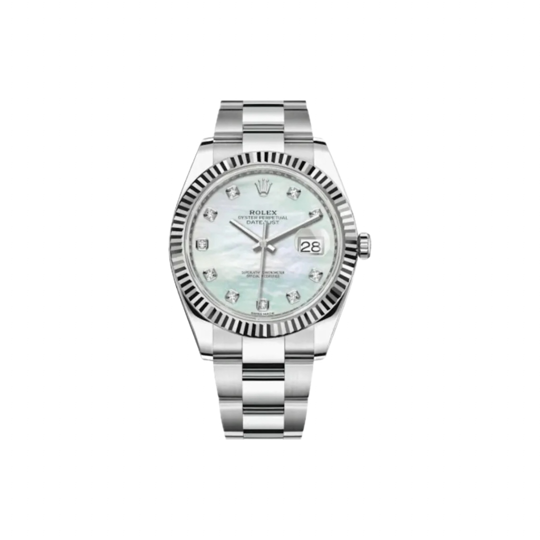 IMG_4961 ROLEX DATEJUST 126334 PEARL DIAL 41MM - Image 1